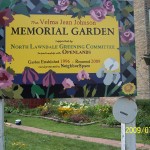 Velma Johnson Memorial Garden.